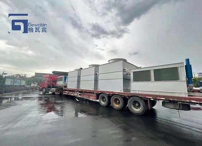 3 Units GWBN-1935 Evaporative Condenser Are Ready For Shipment